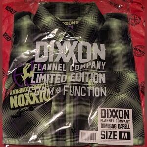 Dixxon Dimebag Darrell Flannel Men's Size M